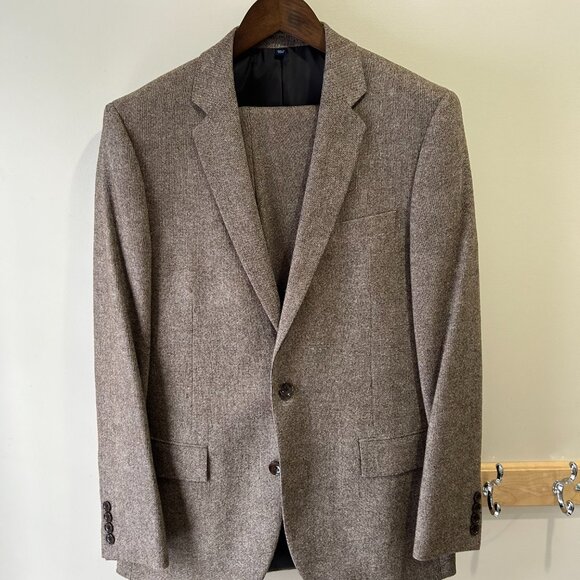 NWOT J. Crew Slim-Fit Thompson Suit in Donegal Wool Blend - Picture 2 of 9